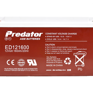 Predator ED121600 AGM Battery