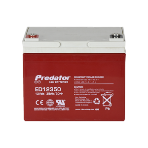 Predator ED12350 AGM Battery