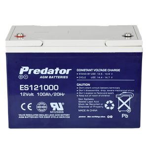 Predator ES121000 AGM Battery
