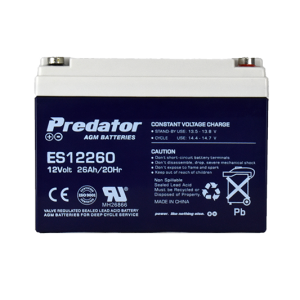 Predator ES12260 AGM Battery