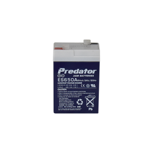 Predator ES650A AGM Battery