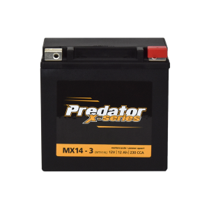 Predator MX14-3 MotorCycle Battery