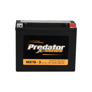 Predator MX18-3 MotorCycle Battery