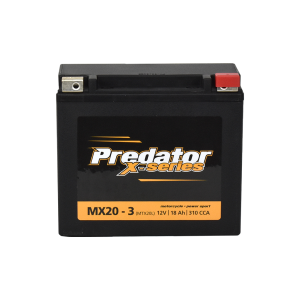Predator MX20-3 MotorCycle Battery