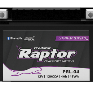Predator PRL-04 Lithium-ion Motorcycle Battery w/ Bluetooth