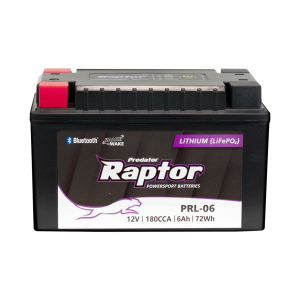 Predator PRL-06 Lithium-ion Motorcycle Battery w/ Bluetooth