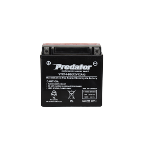 Predator YTX14-BS MotorCycle Battery