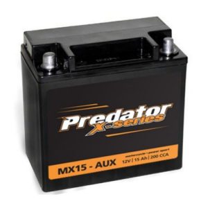 Predator MX15-AUX MotorCycle Battery